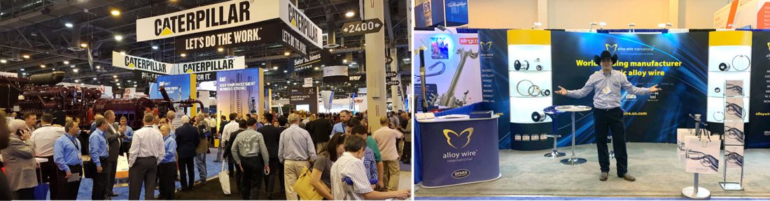 Brewing up a storm at OTC - Alloy Wire International 4
