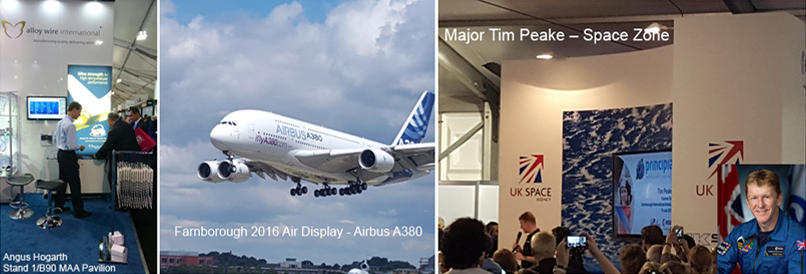 Most successful Farnborough Airshow yet - Alloy Wire International 7